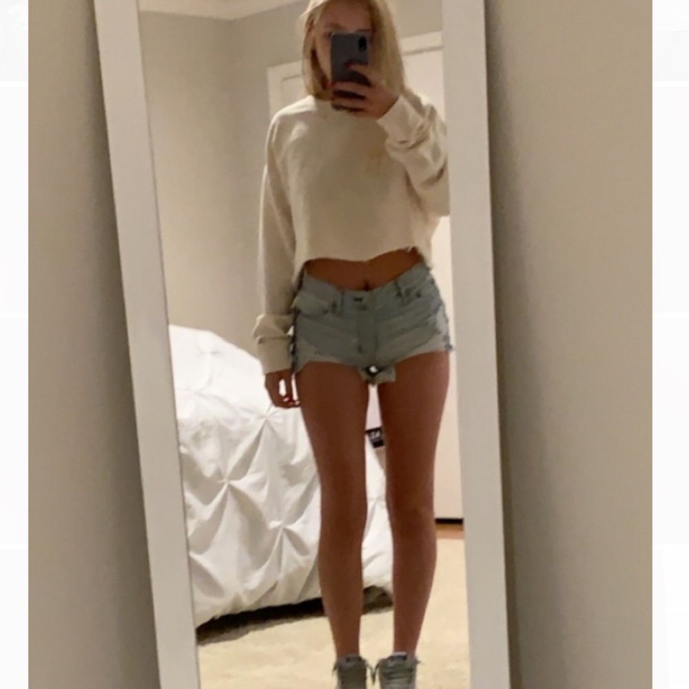American eagle vintage high rise shorts